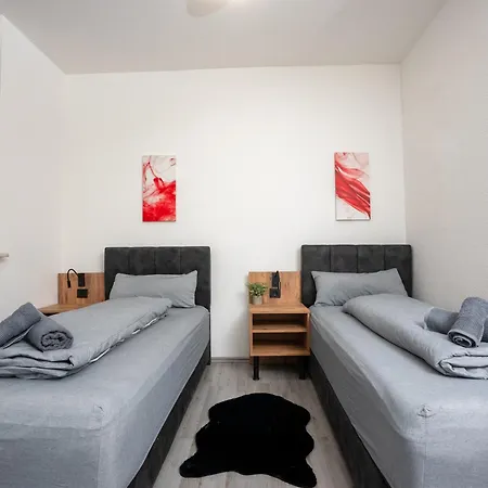 דירה Serviceroom24 - 3 In Wlan - Smart-tv - 24-7 Check-in Und Kueche רקלינגהאוזן